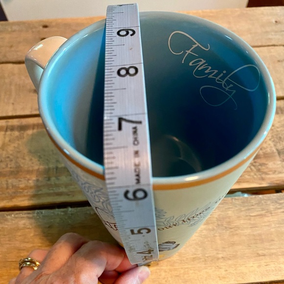 🔥2008 Pavilion Gift Company Bonita Family 09030 Floral tall Ceramic Mug🔥 NEW - Picture 9 of 9